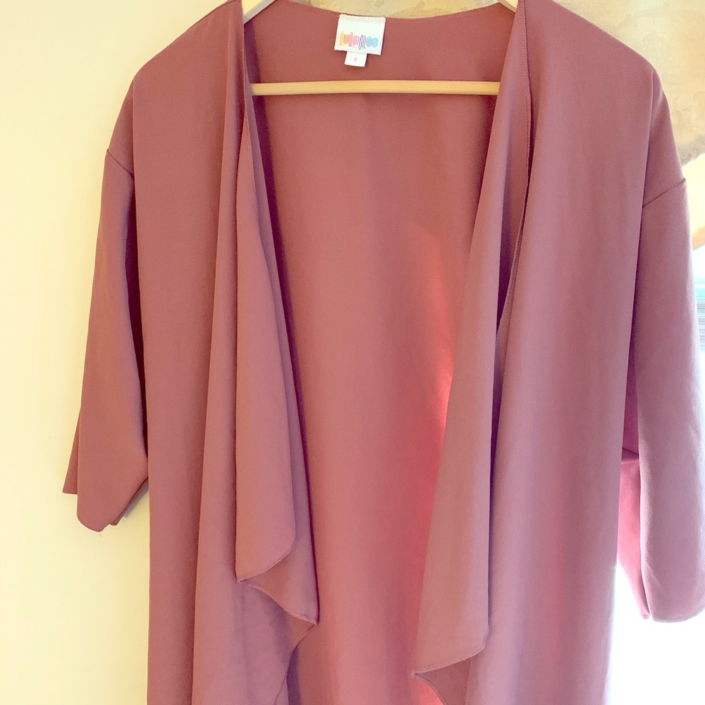 Lularoe dusty pink Shirley